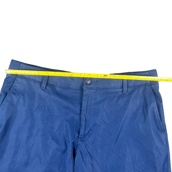 Lands End Traditional Fit Performance Navy Blue Golf Tennis Shorts Men's Size 36 - Picture 11 of 16